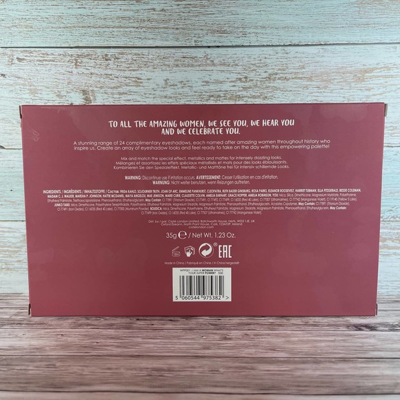 Ciate London I Am‎ A Woman What's Your Super Power? Eyeshadow Palette 24 shades - Picture 4 of 5